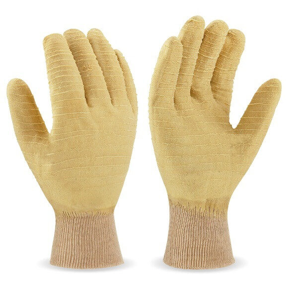 Guante látex 1ª con soporte algodón dorso cubierto 688-LC TOP - Referencia 688LCTOPY